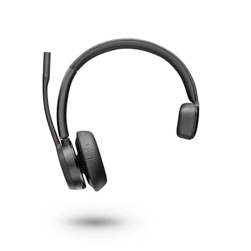 Diadema Poly Voyager 4310-M - Inalámbrico - Micrófono - Negro - Certificación con Microsoft Teams - 77Y91AA