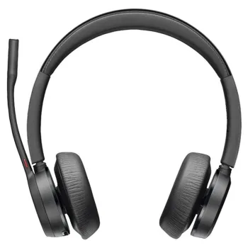 Diadema Poly Voyager 4320 - Alámbrico/Inalámbrico - Micrófono - Certificado para Microsoft Teams - 77Y98AA