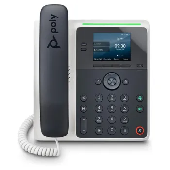Teléfono IP Poly Edge E100 - 8 Lineas SIP - PoE - 82M86AA