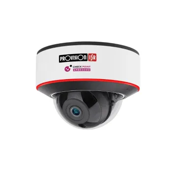 Cámara IP Provision-ISR DAI-340IPEN-28-V4 - 4MP - Domo - Lente 2.8mm - IR 20M - Micrófono Integrado - Ethernet - DAI-340IPEN-28-V4