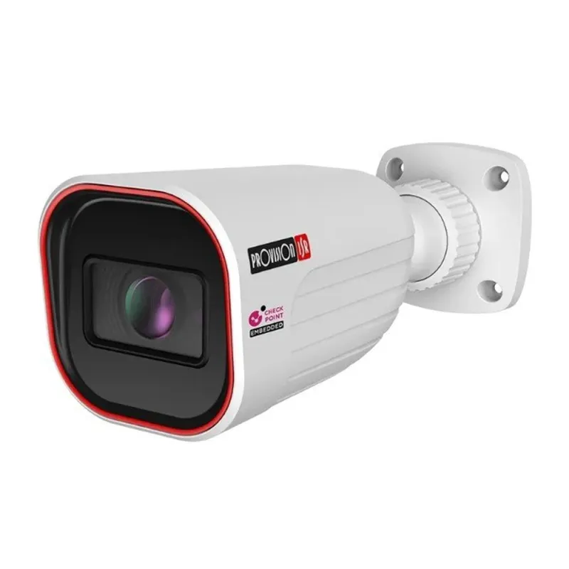 Cámara IP Provision-ISR I4-380IPSN-MVF-V3 - 8MP - Bala - Lente Motorizado 2.8-12mm - IR 40M - Ethernet - I4-380IPSN-MVF-V3