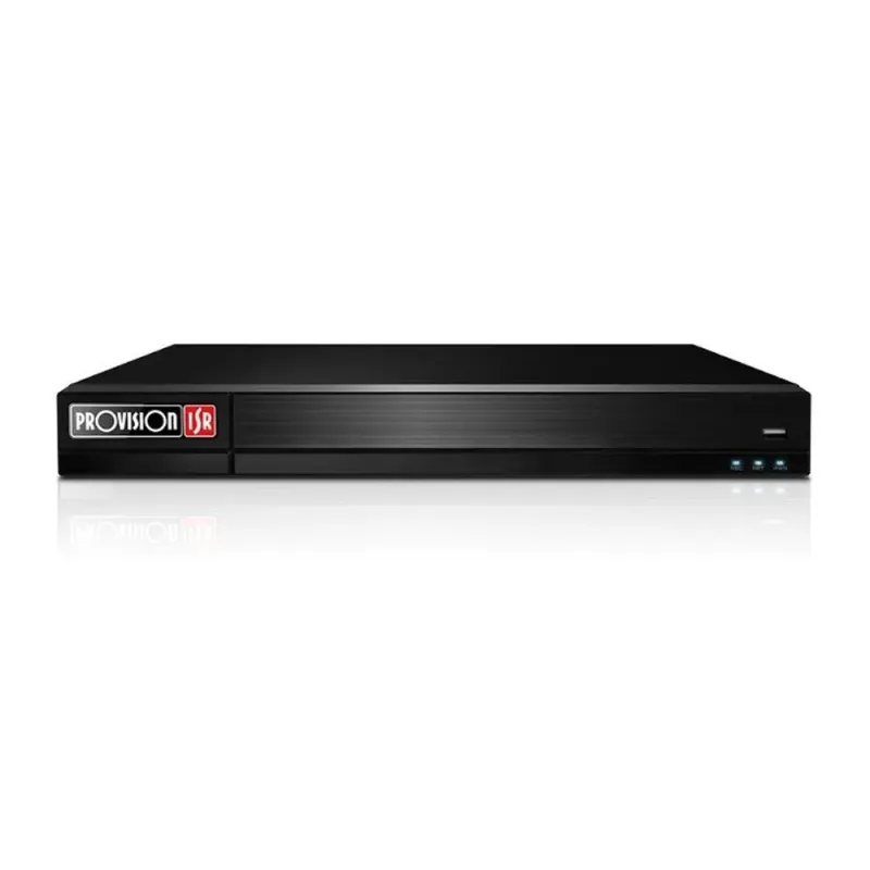 NVR Provision-ISR NVR12-16400PFAN(1U) - 16 Canales - Hasta 10TB - HDMI - VGA - NVR12-16400PFAN(1U)