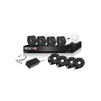 Kit de Vigilancia Provision-ISR - DVR - 4 Cámaras - Fuente - Divisor - Cables - PAK4LIGHTCC2MP-28