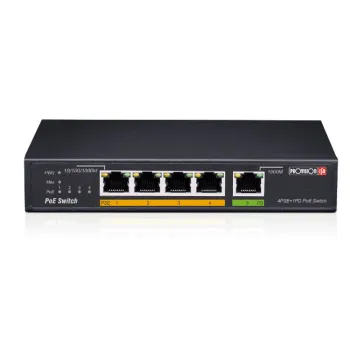 Switch Provision-ISR PoES-0460G+1G(HPD) - 4 Puertos - Gigabit - PoE - No Gestionado - PoES-0460G+1G(HPD)