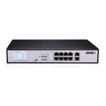 Switch Provision-ISR PoES-08120GC+2GI - 8 Puertos - Gigabit - 2x Ethernet - POES-08120GC+2GI
