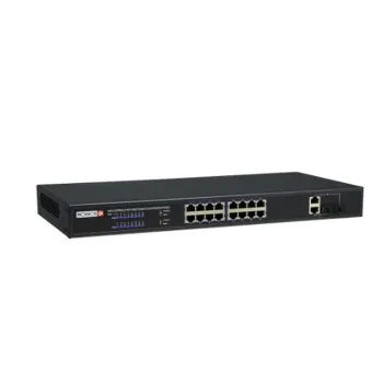 Switch Provision-ISR PoES-16250C+2Combo - Fast Ethernet - 16 Puertos PoE - 2 SFP - POES-16250C+2COMBO