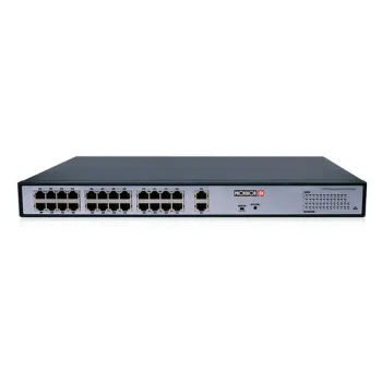 Switch Provision-ISR PoES-24300C+2G - Fast Ethernet - 24 Puertos PoE - 2 Uplink - POES-24300C+2G