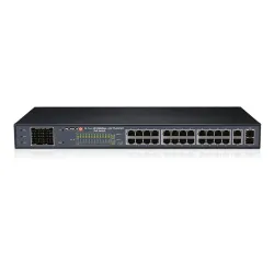 Switch Provision-ISR PoES-24370CL+2G+2SFP - 24 Puertos - Fast Ethernet - 2 SFP - PoES-24370CL+2G+2SFP Switch Provision-ISR PoES-24370CL+2G+2SFP - 24 Puertos - Fast Ethernet - 2 SFP - PoES-24370CL+2G+2SFP
