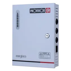 Fuente de Poder Provision-ISR PR-12A16CH+ - 16 Canales - 12V - 12A - PR-12A16CH+ Fuente de Poder Provision-ISR PR-12A16CH+ - 16 Canales - 12V - 12A - PR-12A16CH+