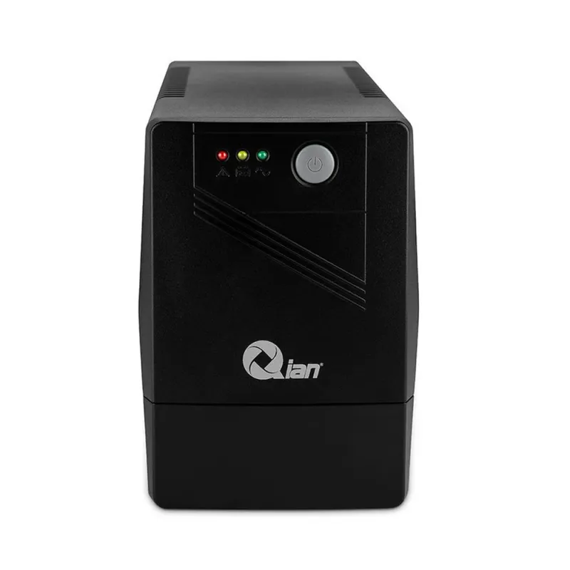 No Break/UPS QIAN QEI-500V-01 - 500VA/300W - 4 Contactos - QEI-500V-01