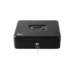 Cajon de Dinero QIAN QOC-143LK - 4 Billetes - 5 Monedas - Negro - QOC-143LK Cajon de Dinero QIAN QOC-143LK - 4 Billetes - 5 Monedas - Negro - QOC-143LK
