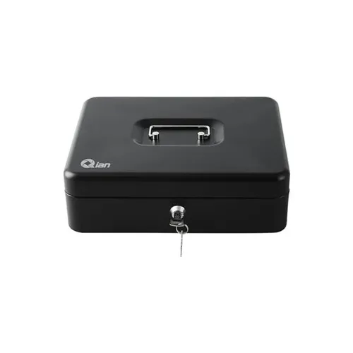 Cajon de Dinero QIAN QOC-143LK - 4 Billetes - 5 Monedas - Negro - QOC-143LK