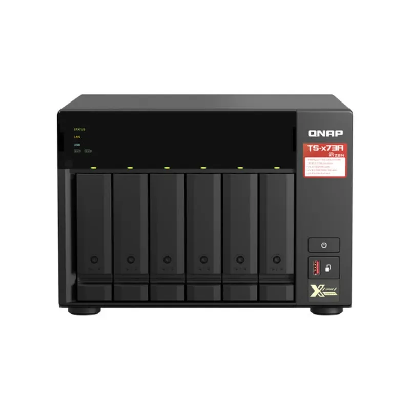 Sistema de Discos NAS Qnap TS-673A-8G - 6 Bahías - TS-673A-8G-US