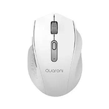 Mouse Quaroni MICTB1 - Inalámbrico - Blanco - MICTB1