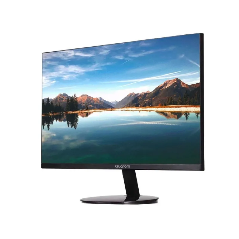 Monitor Quaroni MQ22-02 21.5 Pulgadas Full HD Panel LED Conexiones HDMI y VGA Diseño Delgado Ideal para Oficina, Educación y Uso Diario con Excelente Relación Calidad Precio - MQ22-02
