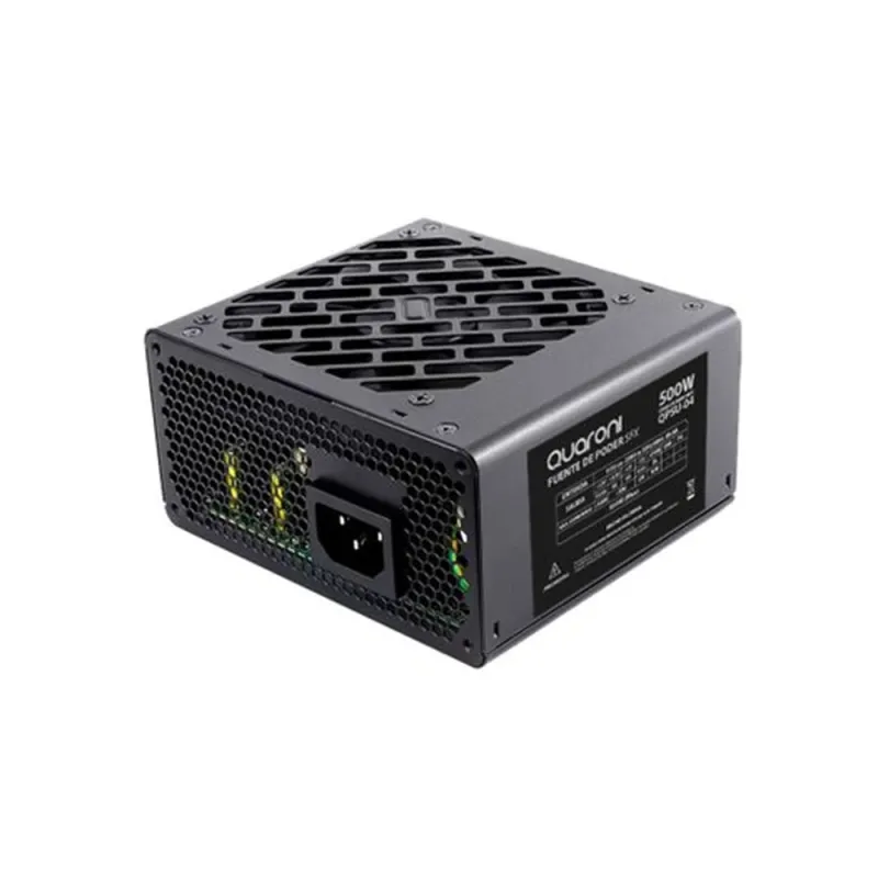 Fuente de Poder Quaroni QPSU-04 - 500W - SFX - 24 Pin - SATA - QPSU-04