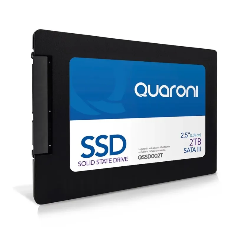 Unidad de Estado Sólido Quaroni QSSD002T - 2.5" - 2TB -  SATA III - QSSD002T