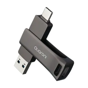 Memoria USB Quaroni QUM-06 - 64GB - USB 3.2 - USB-A/USB-C - QUM-06