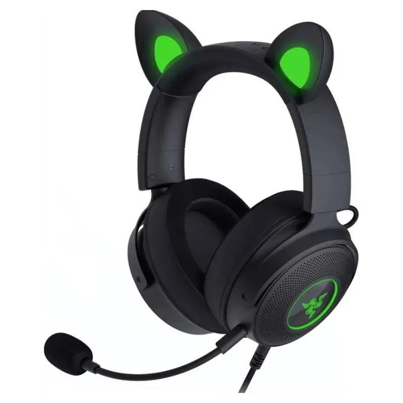 Diadema Gamer Razer Kraken Kitty V2 Pro - Alámbrico - Micrófono - RGB - RZ04-04510100-R3U1