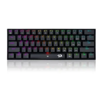 Teclado Gamer REDRAGON DRAGONBORN K630 - Alámbrico - Inglés - Negro - RGB - REDRAGON RED - K630RGB RED