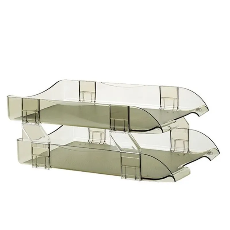 Charola Sablón 306.2426HU - Apilable - Tamaño Legal - Vertical - Humo - 306.2426HU