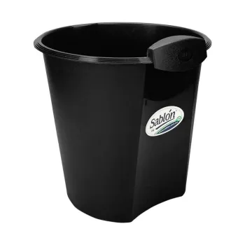 Cesto de basura Sablon 8005NE - 13L - Negro - 8005