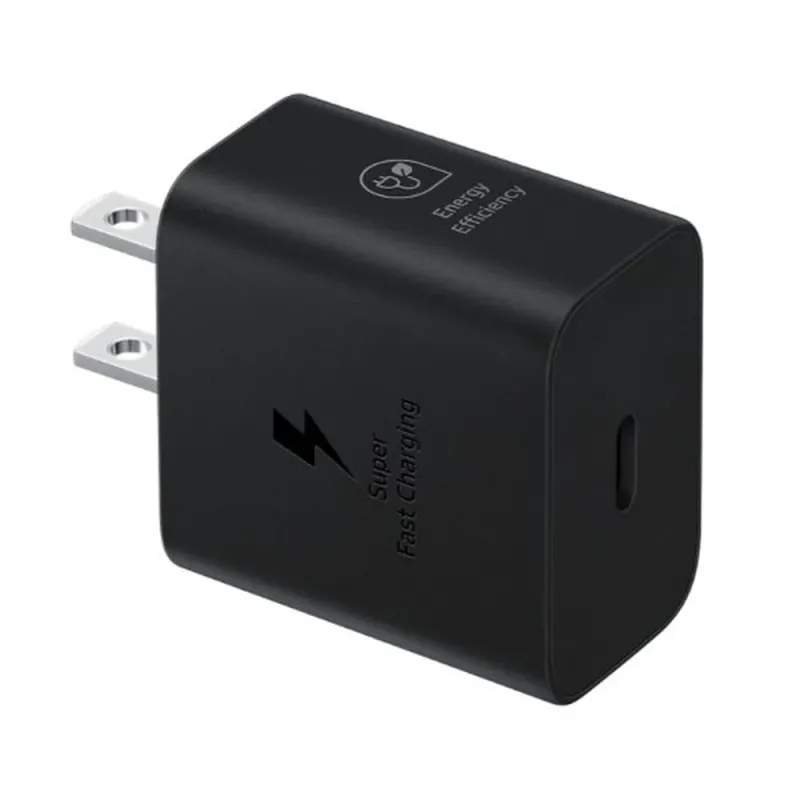 Cargador de Pared Samsung EP-T2510NBEGMX - 25W - USB-C - Negro - EP-T2510NBEGMX