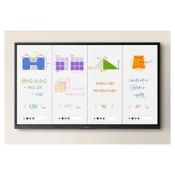 Monitor Interactivo Samsung WA75F de 75 Pulgadas UHD 4K con Sistema Android OS, Wi-Fi Integrado, Uso 16/7 y Pantalla Táctil para Educación y Negocios - LH75WAFWLGCXZX