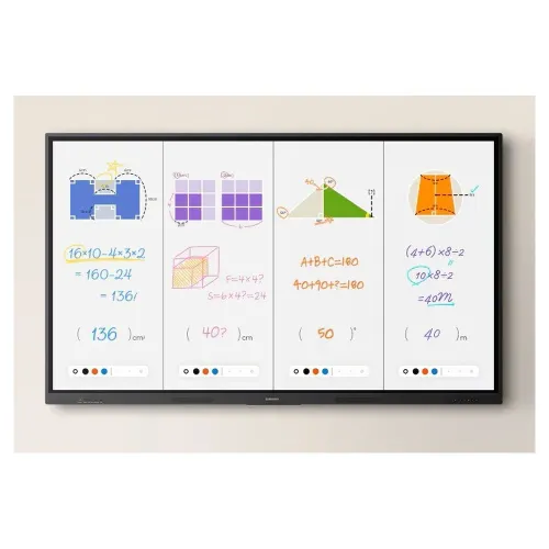 Monitor Interactivo Samsung WA75F de 75 Pulgadas UHD 4K con Sistema Android OS, Wi-Fi Integrado, Uso 16/7 y Pantalla Táctil para Educación y Negocios - LH75WAFWLGCXZX Monitor Interactivo Samsung WA75F de 75 Pulgadas UHD 4K con Sistema Android OS, Wi-Fi Integrado, Uso 16/7 y Pantalla Táctil para Educación y Negocios - LH75WAFWLGCXZX