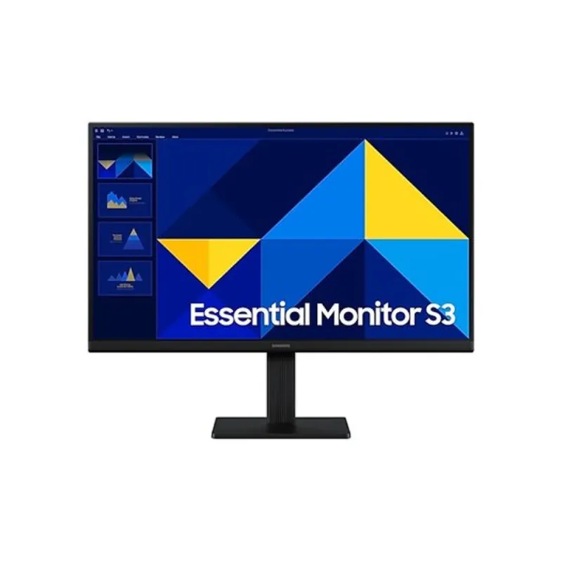 Monitor Samsung Essential Monitor S3 - 22" - Full HD - HDMI - VGA - LS22D300GALXZX