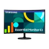 Monitor Samsung Essential S3 - 27" - Full HD - HDMI - VGA - Curvo - LS27D360GALXZX