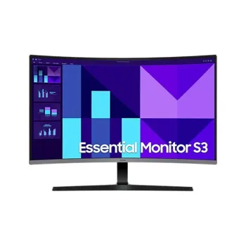 Monitor Samsung Essential S3 S39GD - 32" - Full HD - HDMI - VGA - Curvo - LS32D390GALXZX