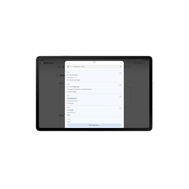 Tablet Samsung Galaxy Tab S10 FE 5G - 10.9" - Octa-Core - 8GB - 256GB - 13MP/12MP - Android - Gris - SM-X526BZAAMXO