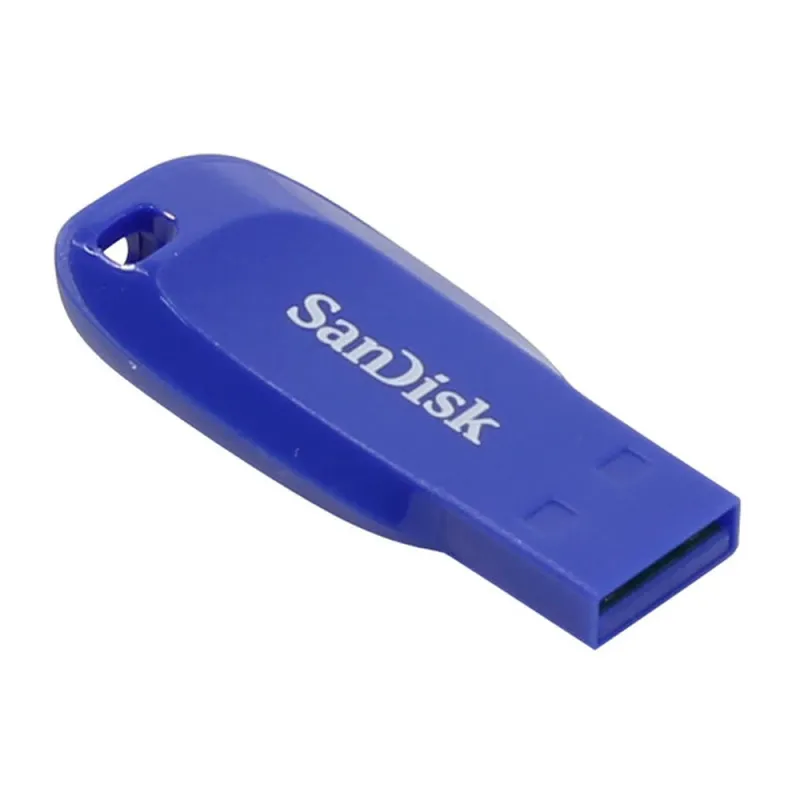 Memoria USB SanDisk Cruzer Blade - 32GB - USB 2.0 - Azul - SDCZ50C-032G-B35BE