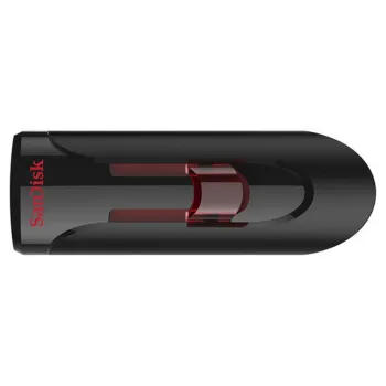 Memoria USB SanDisk Cruzer Glide - 32GB - USB 3.0 - Negro/Rojo - SDCZ600-032G-G35