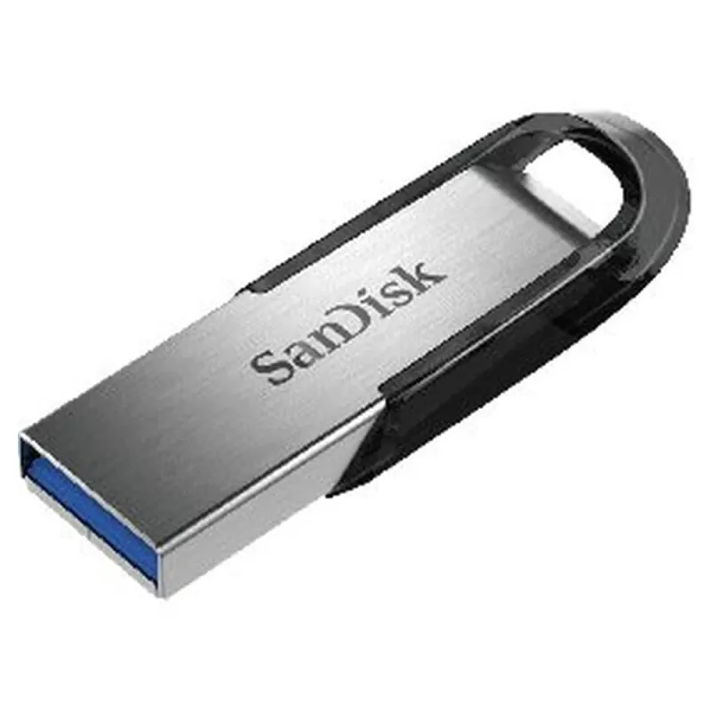 Memoria USB SanDisk Ultra Flair - 64GB - USB 3.0 - Plata - SDCZ73-064G-G46