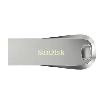 Memoria USB SanDisk Ultra Luxe - 128GB - USB 3.0 - Plata - SDCZ74-128G-G46