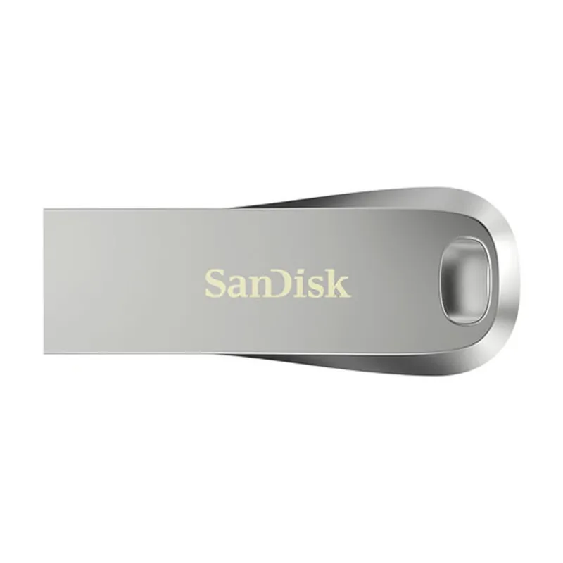 Memoria USB SanDisk Ultra Luxe - 128GB - USB 3.0 - Plata - SDCZ74-128G-G46