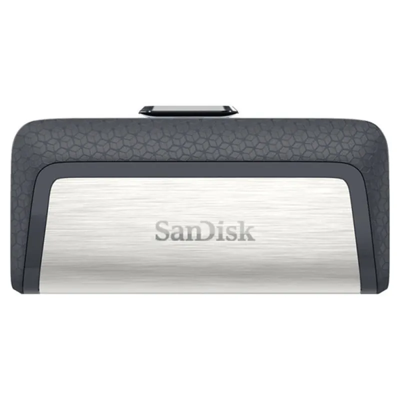 Memoria USB SanDisk Ultra Dual- 128GB - USB-C 3.0 - Plata - SDDDC2-128G-G46