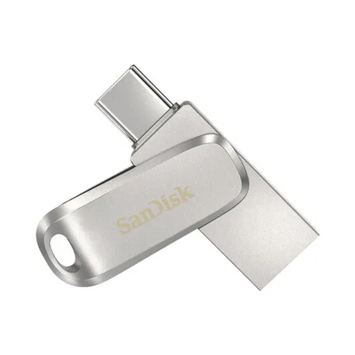 Memoria USB SanDisk Ultra Dual - 512GB - Tipo C - Plateado - SDDDC4-512G-G46 Memoria USB SanDisk Ultra Dual - 512GB - Tipo C - Plateado - SDDDC4-512G-G46