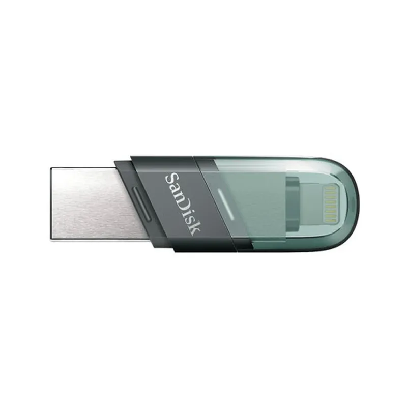 Memoria USB SanDisk Ixpand - 128GB - USB 3.1 - Lightning - Gris - SDIX90N-128G-GN6NE