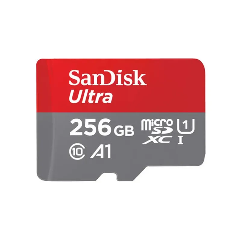 Memoria MicroSDXC SanDisk Ultra - 256GB - Clase 10 - C/Adaptador - SDSQUAC-256G-GN6MA
