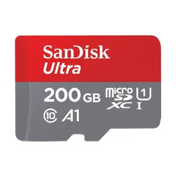 Memoria MicroSDXC SanDisk Ultra - 200GB - Clase 10 - UHS-I - C/Adaptador - SDSQUAR-200G-GN6MA