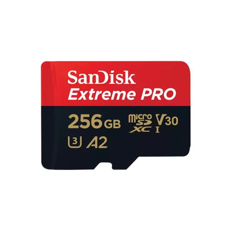 Memoria MicroSDXC SanDisk Extreme Pro - 256GB - Clase 10 - C/Adaptador - SDSQXCD-256G-GN6MA