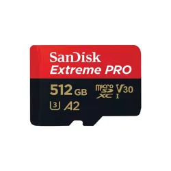 Memoria MicroSDXC SanDisk Extreme PRO - 512GB - Clase 10 - UHS-I - SDSQXCD-512G-GN6MA Memoria MicroSDXC SanDisk Extreme PRO - 512GB - Clase 10 - UHS-I - SDSQXCD-512G-GN6MA