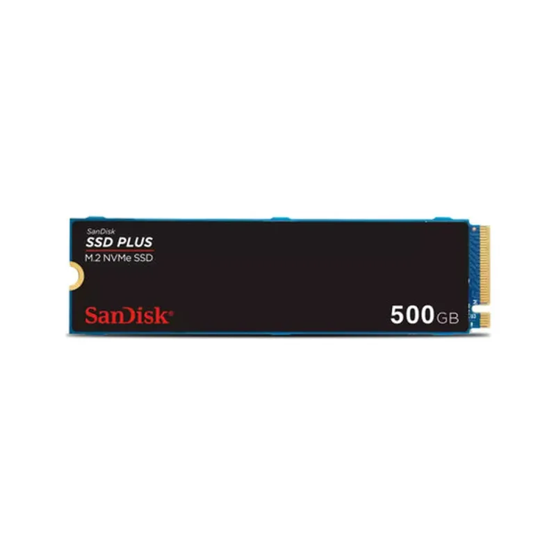 Unidad de Estado Sólido SanDisk SSD Plus - M.2 - 500GB - PCIe Gen 3.0 - SDSSDA3N-500G-G26