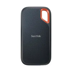 Unidad de Estado Sólido Externo SanDisk Extreme Portable V2 - 2TB - USB 3.2 - Negro con Naranja - SDSSDE61-2T00-G25