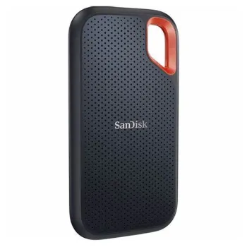 Unidad de Estado Sólido Externo SanDisk Extreme Portable V2 - 4TB - USB 3.2 - Win/Mac - Negro con Naranja - SDSSDE61-4T00-G25