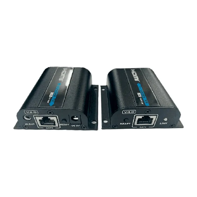 Kit extensor de video SAXXON LKV372PRO-4.0 - HDMI por Cable de Red Cat6/6a - Hasta 50M - 4K - LKV372PRO-4.0