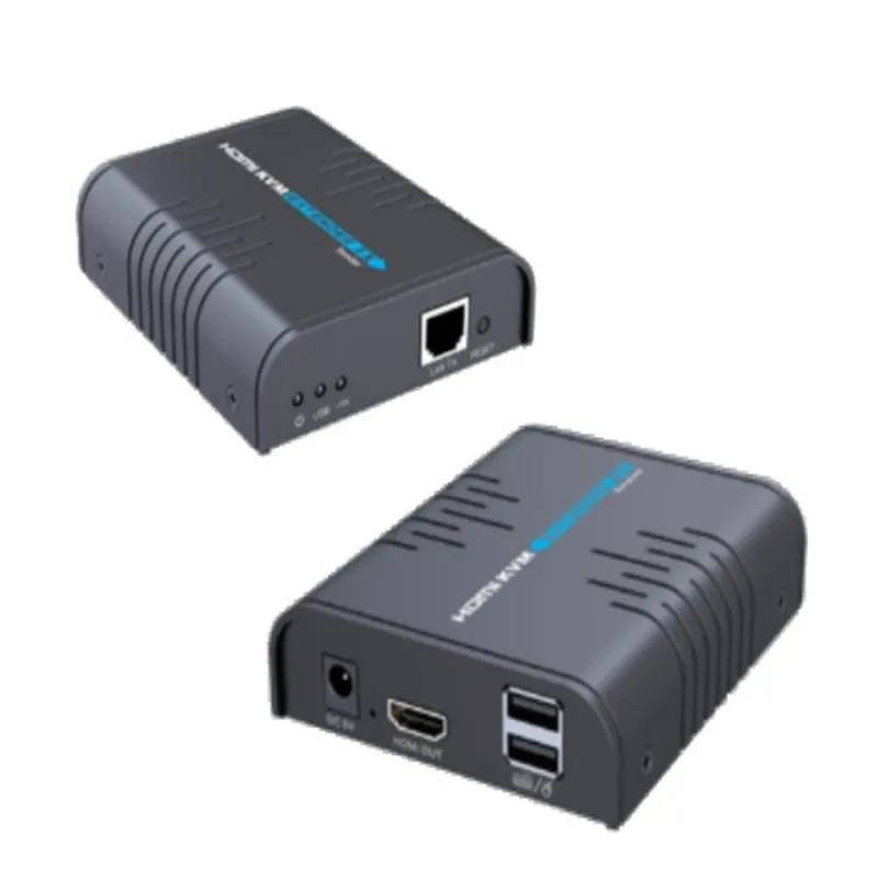 Kit Extensor de Video SAXXON LKV373KVM - HDMI por Cable de Red Cat5E - Hasta 120M - FHD - LKV373KVM